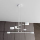 mini: Lampa wisząca MODUS nowoczesna biała GX53 10W LED (3)