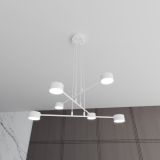 mini: Lampa wisząca MODUS nowoczesna biała GX53 10W LED (4)