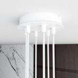 mini: Lampa wisząca MODUS nowoczesna biała GX53 10W LED (6)