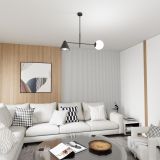 mini: Żyrandol HERMES nowoczesny czarny E14 10W LED (2)