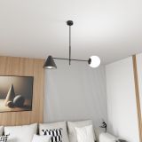 mini: Żyrandol HERMES nowoczesny czarny E14 10W LED (3)