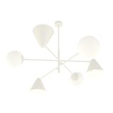 mini: Żyrandol HERMES nowoczesny biały E14 10W LED (5)