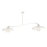 mini: Żyrandol FOSTER skandynawski biały E27 15W LED (1)