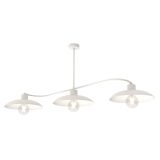 mini: Żyrandol FOSTER skandynawski biały E27 15W LED (1)