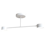 mini: Lampa sufitowa HALO nowoczesna biała GX53 10W LED (1)