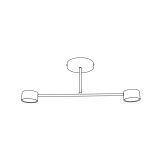 mini: Lampa sufitowa HALO nowoczesna biała GX53 10W LED (6)