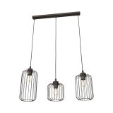 mini: Lampa wisząca VANDER nowoczesna czarna E27 15W LED (1)