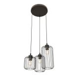 mini: Lampa wisząca VANDER nowoczesna czarna E27 15W LED (1)