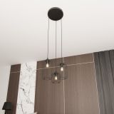 mini: Lampa wisząca VANDER nowoczesna czarna E27 15W LED (3)