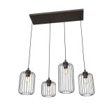 mini: Lampa wisząca VANDER nowoczesna czarna E27 15W LED (1)