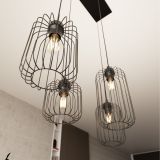 mini: Lampa wisząca VANDER nowoczesna czarna E27 15W LED (6)
