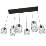 mini: Lampa wisząca VANDER nowoczesna czarna E27 15W LED (2)