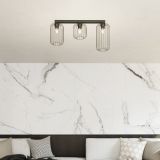 mini: Lampa sufitowa BARN nowoczesna czarna E27 15W LED (3)