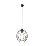 mini: Lampa wisząca NANDO nowoczesna czarna E27 15W LED (2)