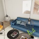 mini: Lampa wisząca NANDO nowoczesna czarna E27 15W LED (5)