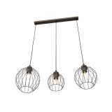mini: Lampa wisząca NANDO nowoczesna czarna E27 15W LED (2)