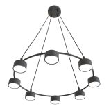 mini: Lampa wisząca STARLIT nowoczesna czarna GX53 10W LED (1)