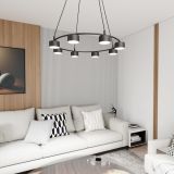 mini: Lampa wisząca STARLIT nowoczesna czarna GX53 10W LED (3)