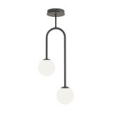 mini: Lampa wisząca ATRIA nowoczesna czarna E14 10W LED (1)