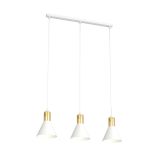 mini: Lampa wisząca ROSA nowoczesna biała E27 15W LED (1)