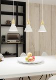 mini: Lampa wisząca ROSA nowoczesna biała E27 15W LED (3)
