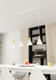 mini: Lampa wisząca ROSA nowoczesna biała E27 15W LED (2)
