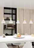 mini: Lampa wisząca ROSA nowoczesna biała E27 15W LED (3)