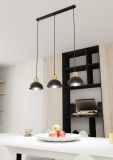 mini: Lampa sufitowa SECO nowoczesna czarna E27 15W LED (2)