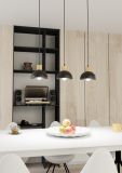 mini: Lampa sufitowa SECO nowoczesna czarna E27 15W LED (3)