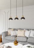 mini: Lampa sufitowa SECO nowoczesna czarna E27 15W LED (4)