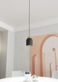 mini: Lampa wisząca TARGET nowoczesna czarna E27 15W LED (3)