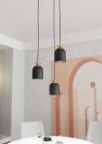 mini: Lampa wisząca TARGET nowoczesna czarna E27 15W LED (3)
