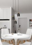 mini: Lampa wisząca TARGET nowoczesna czarna E27 15W LED (4)