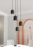 mini: Lampa wisząca TARGET nowoczesna czarna E27 15W LED (3)
