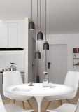 mini: Lampa wisząca TARGET nowoczesna czarna E27 15W LED (4)