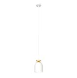 mini: Lampa wisząca TARGET nowoczesna biała E27 15W LED (1)
