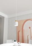 mini: Lampa wisząca TARGET nowoczesna biała E27 15W LED (3)