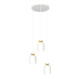mini: Lampa wisząca TARGET nowoczesna biała E27 15W LED (1)