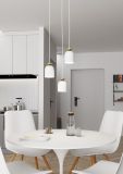 mini: Lampa wisząca TARGET nowoczesna biała E27 15W LED (4)