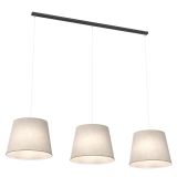 mini: Lampa wisząca EPOCA nowoczesna czarna E27 15W LED (1)