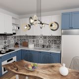 mini: Lampa wisząca SKIVA nowoczesna czarna E27 15W LED (2)
