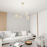 mini: Lampa wisząca SKIVA nowoczesna biała E27 15W LED (3)