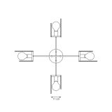 mini: Lampa wisząca SKIVA nowoczesna biała E27 15W LED (6)