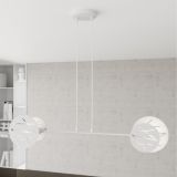 mini: Lampa wisząca XOTIC nowoczesna biała E27 15W LED (4)
