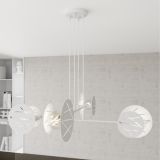 mini: Lampa wisząca XOTIC nowoczesna biała E27 15W LED (4)