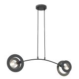 mini: Lampa wisząca EUFORIA nowoczesna czarna E27 15W LED (1)