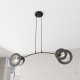 mini: Lampa wisząca EUFORIA nowoczesna czarna E27 15W LED (3)