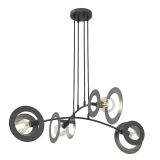mini: Lampa wisząca EUFORIA nowoczesna czarna E27 15W LED (1)