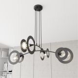 mini: Lampa wisząca EUFORIA nowoczesna czarna E27 15W LED (3)