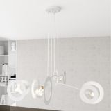 mini: Lampa wisząca EUFORIA nowoczesna biała E27 15W LED (4)